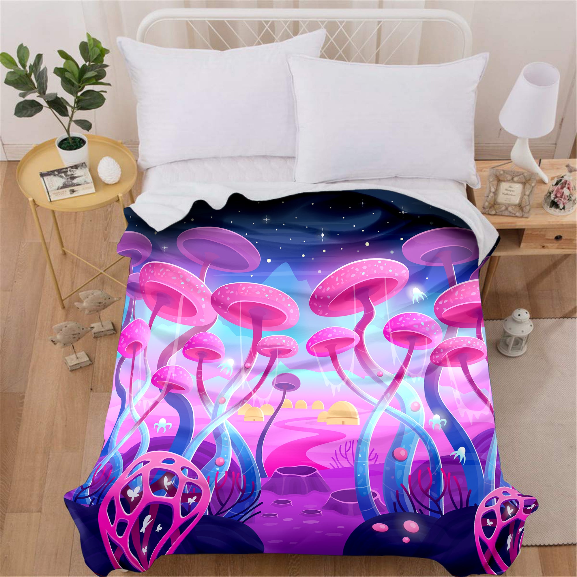 Mushroom Planet Blanket