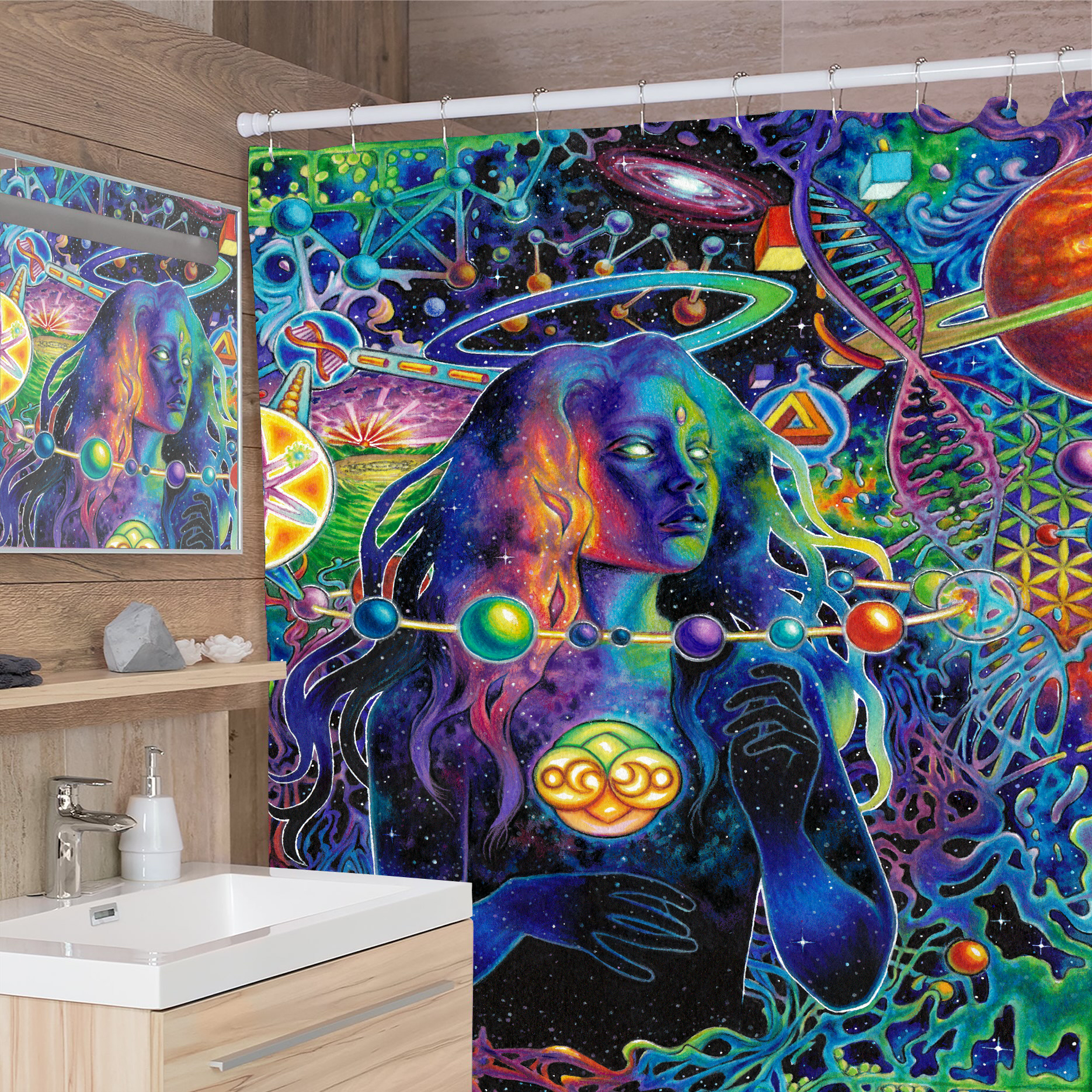 Pandora Shower Curtain