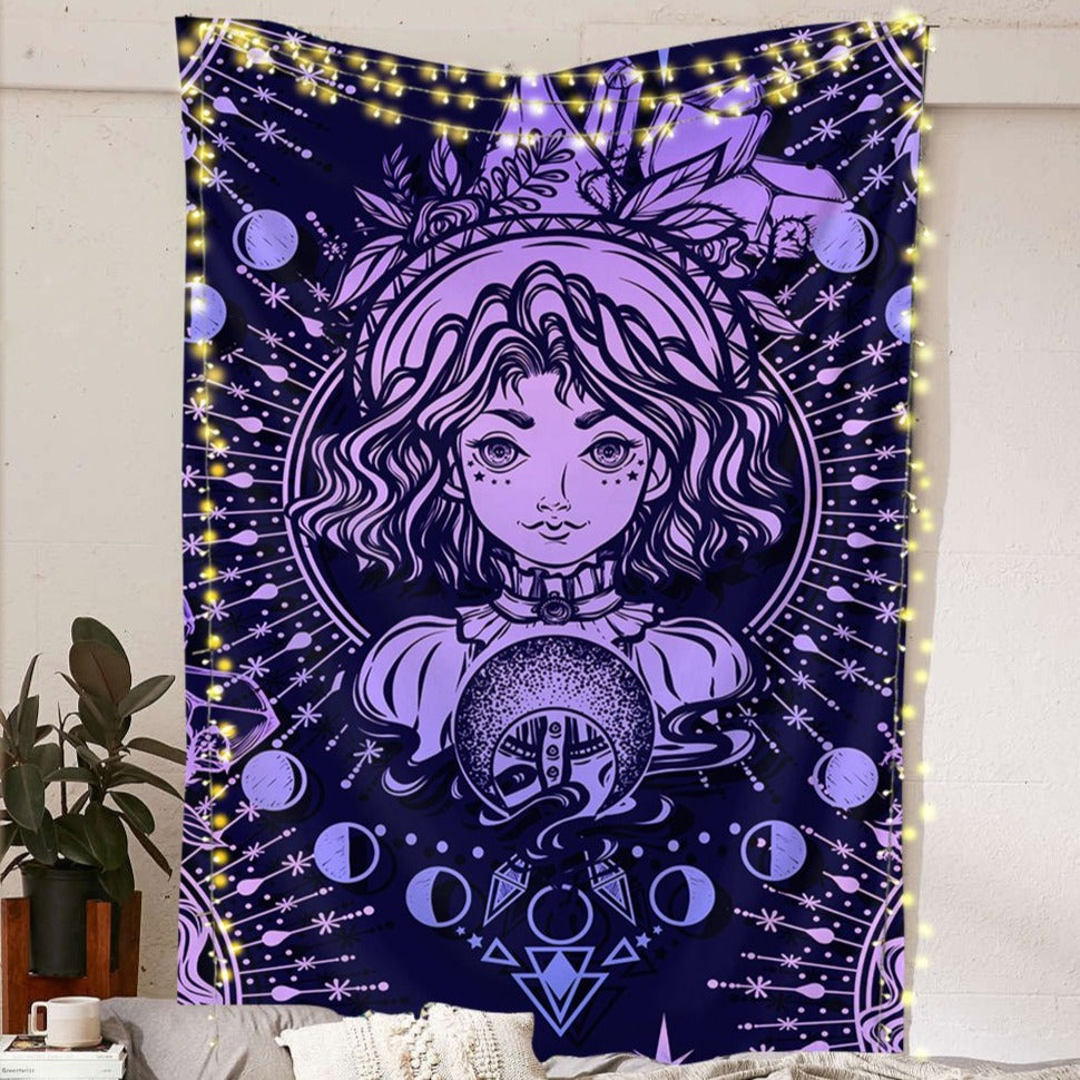 Purple Alice Tapestry
