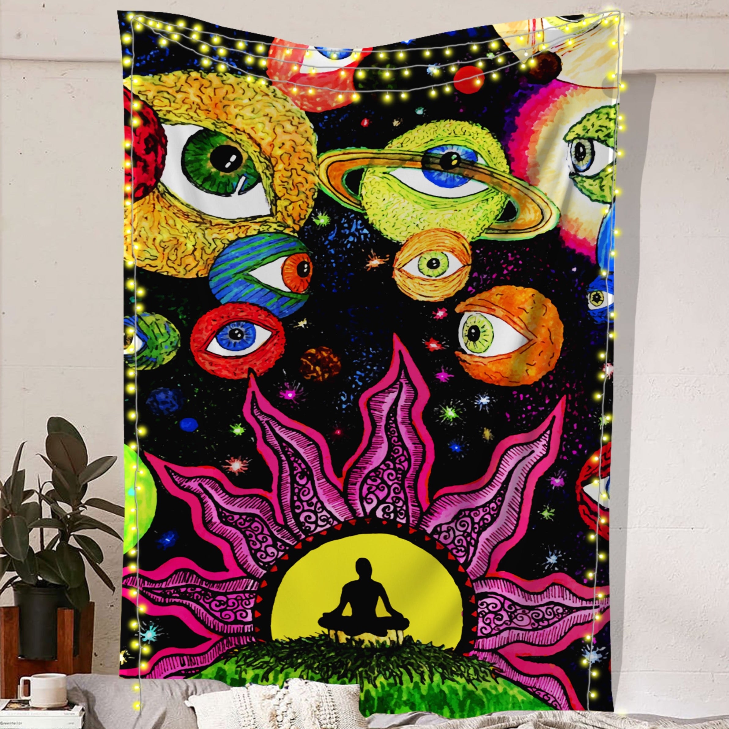 Psychedelic Chakra Tapestry