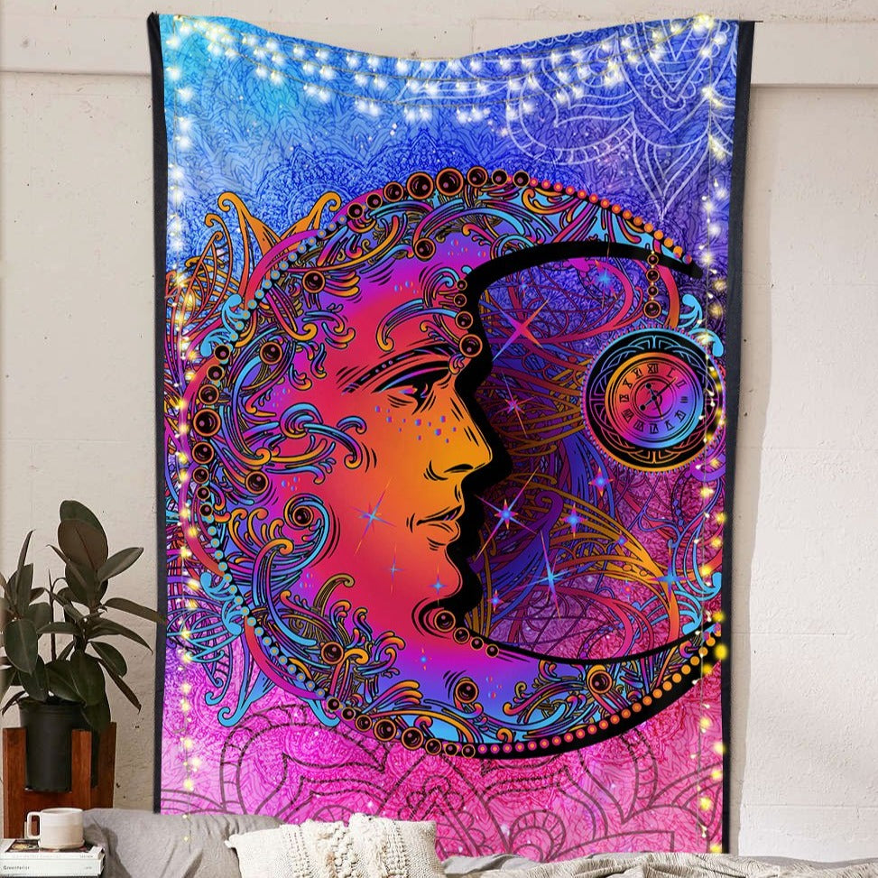 Peaceful Moon Tapestry